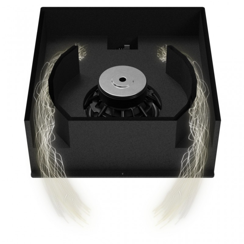 Audac ARCHI10X/OB - Subwoofer ultrakompaktowy zewnętrzny 10-calowy (wersja czarna)