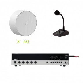 Audac Zestaw audio pod radiowęzeł