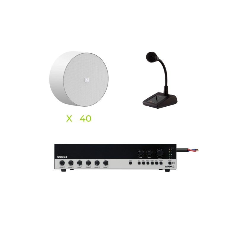 Audac Zestaw audio pod radiowęzeł