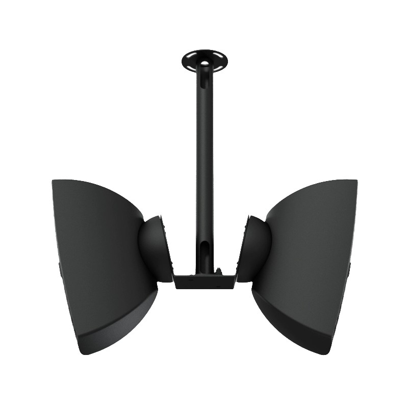 Audac CMA142M/B - Zestaw do montażu sufitowego do głośników 2x ATEO4M (wersja czarna)