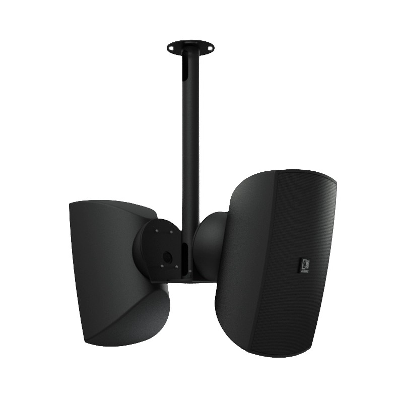 Audac CMA142M/B - Zestaw do montażu sufitowego do głośników 2x ATEO4M (wersja czarna)