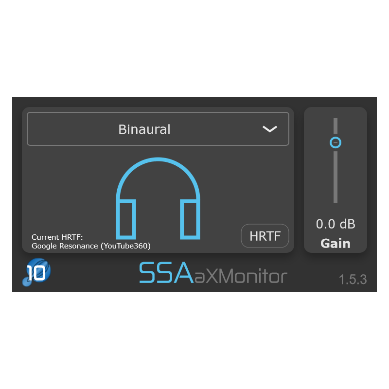SSA Plugins aXMonitor Wtyczka VST - 1 - Efekty (wtyczki VST, VSTi, TDM, RTAS itp.)) - SSA Plugins aXMonitor Wtyczka VST