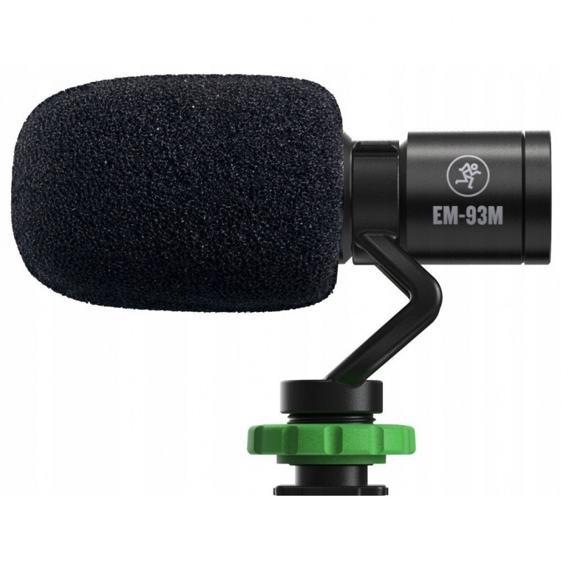 Mackie EM-93M - Mikrofon kierunkowy typu Shotgun do kamer i smartfonów