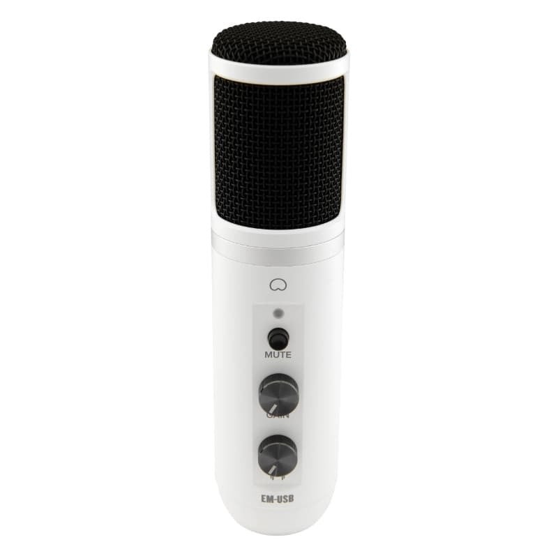 Mackie EM-USB LTD White - Mikrofonu pojemnościowy USB-C