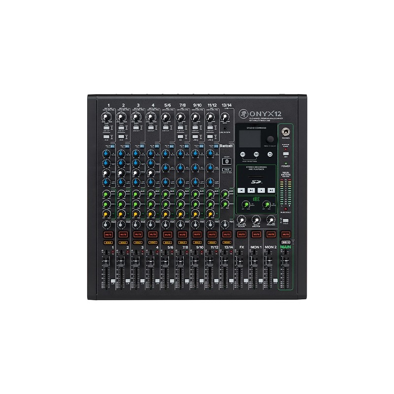 Mackie Onyx12 - Mikser analogowy 12-kanałowy