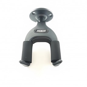 Akmuz WGB-2BK wieszak gitarowy na ścianę z blokadą - 2 - Uchwyty gitarowe - Akmuz WGB-2BK wieszak gitarowy na ścianę z blokadą