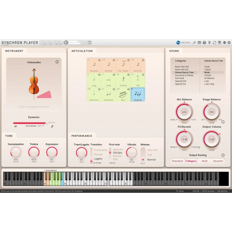 Vienna Symphonic Library Synchron Duality Strings (regular) (Std. Lib.) Instrument wirtualny VST - 7 - Instrumenty wirtualne - V
