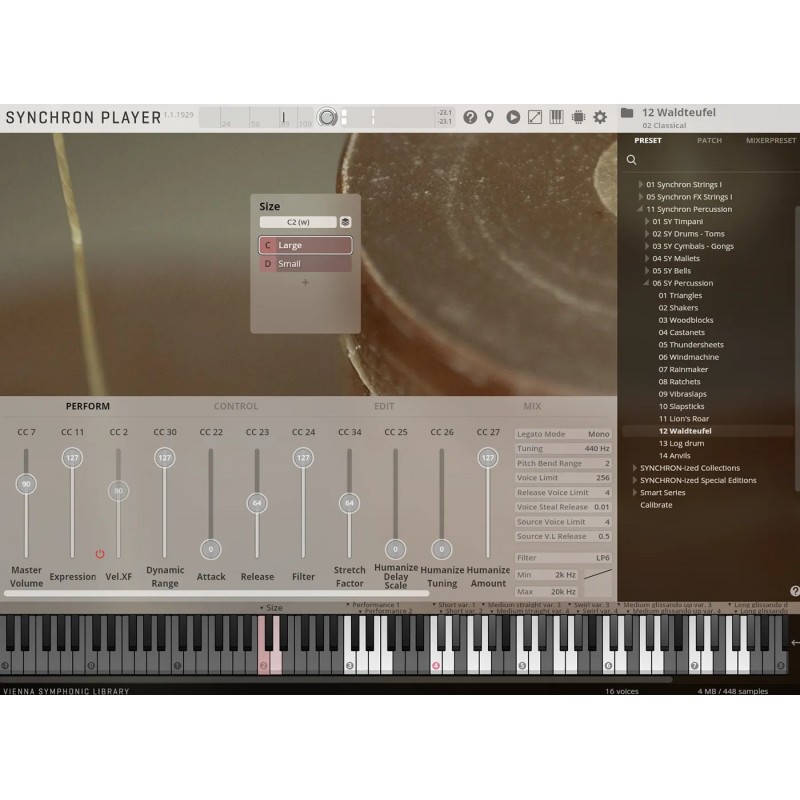 Vienna Symphonic Library Synchron Percussion II (Standard Library) Instrument wirtualny VST - 2 - Instrumenty wirtualne - Vienna