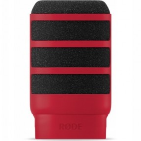 Rode WS14 Red - Osłona przeciwwietrzna do mikrofonu PodMic i PodMic USB