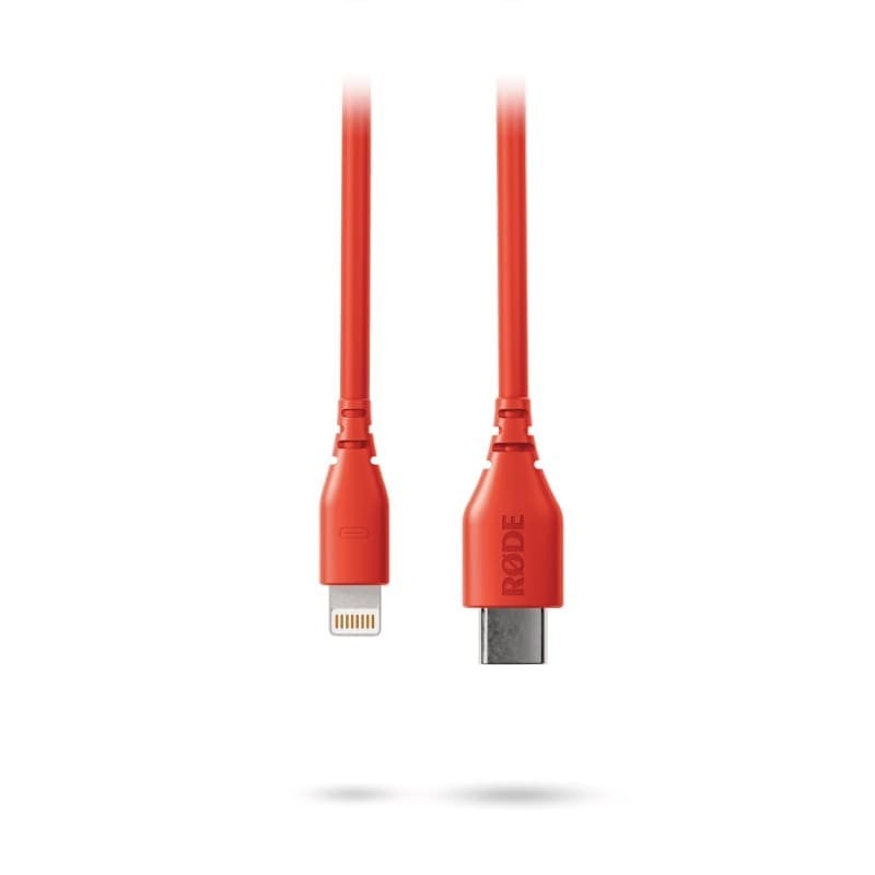 Rode SC21 Red - Kabel USB-C - Lightning 0.3m