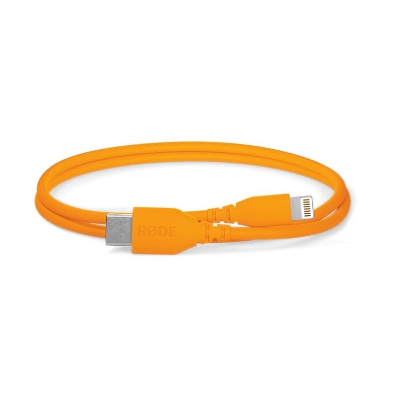 Rode SC21 Orange - Kabel USB-C - Lightning 0.3m