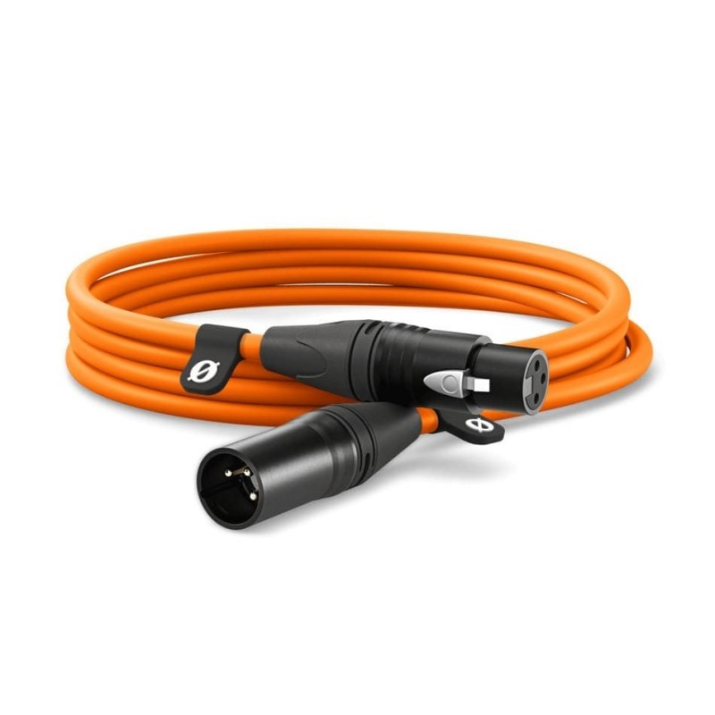 Rode XLR-CABLE 3O pomarańczowy - Kabel mikrofonowy 3m