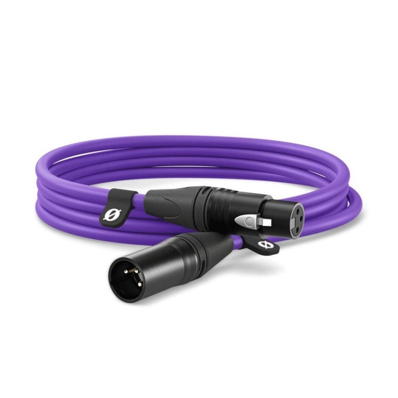 Rode XLR-CABLE 3PR fioletowy - Kabel mikrofonowy 3m
