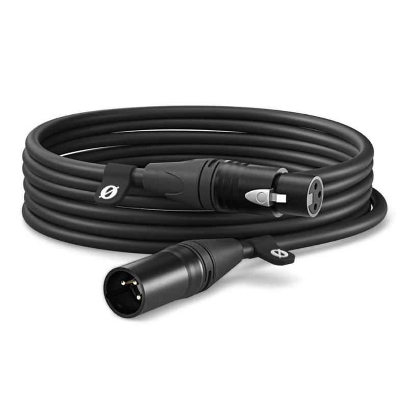 Rode XLR-CABLE 6 czarny - Kabel mikrofonowy 6m