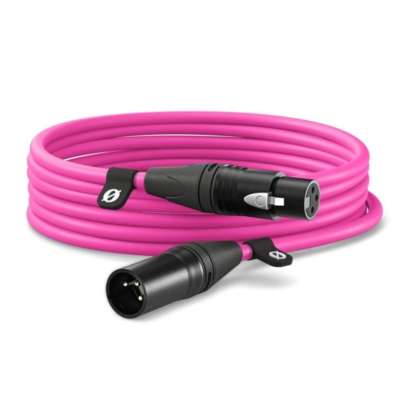 Rode XLR-CABLE 6P różowy - Kabel mikrofonowy 6m
