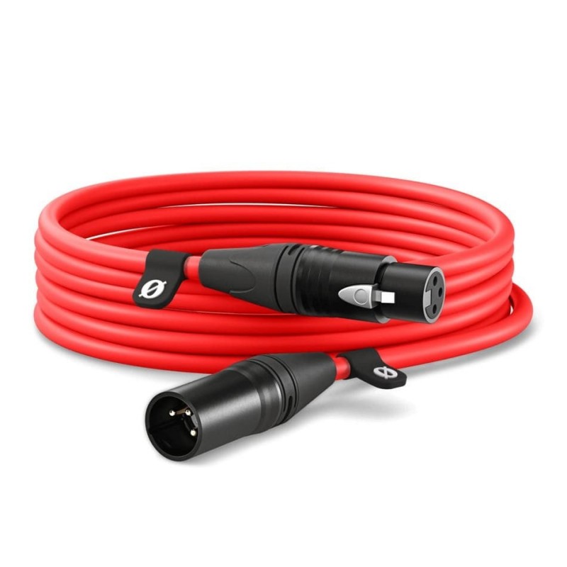 Rode XLR-CABLE 6R czerwony - Kabel mikrofonowy 6m