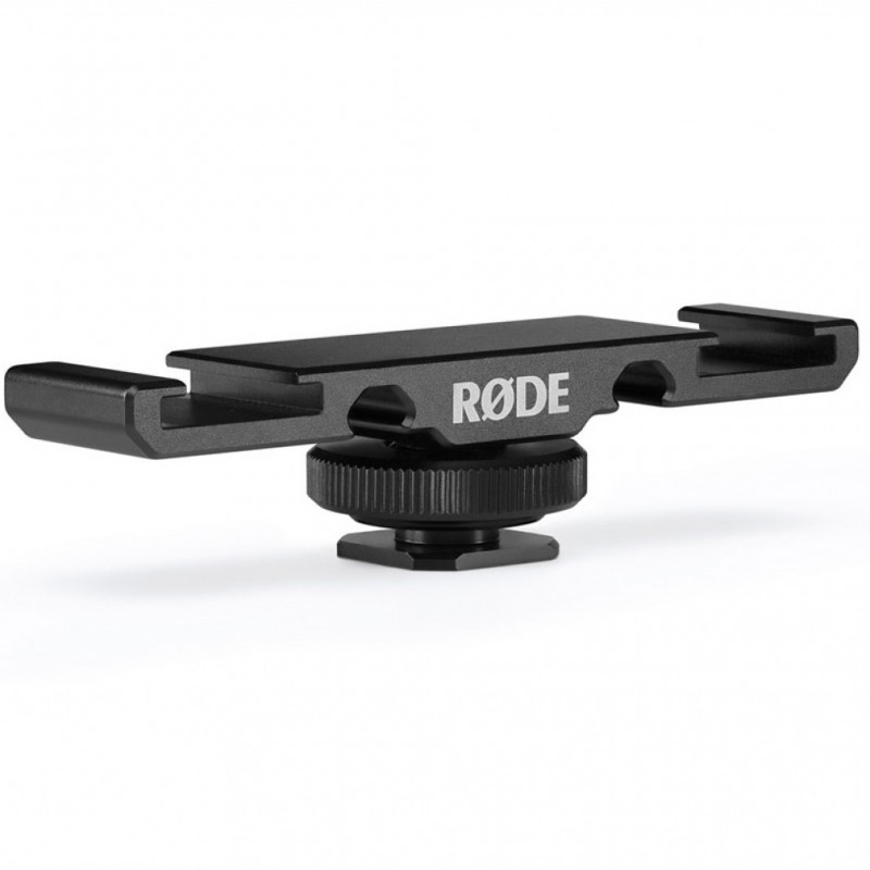 Rode DCS-1 - Podwójny uchwyt mikrofonowy z mocowaniami typu zimna stopka