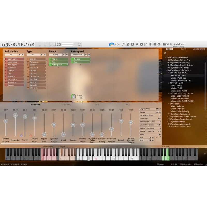 Vienna Symphonic Library Synchron Solo Viola (Standard Library) Instrument wirtualny VST - 2 - Instrumenty wirtualne - Vienna Sy