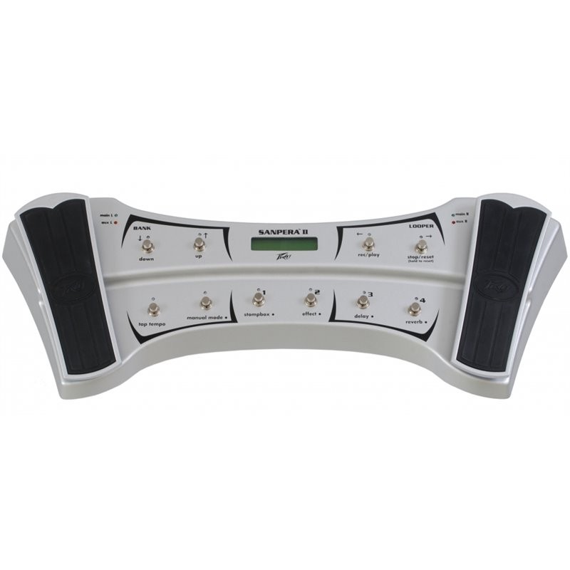 Peavey Sanpera II Silver kontroler podłogowy do Vypyr - 1 - Footswitche - Peavey Sanpera II Silver to rozbudowany kontroler podł