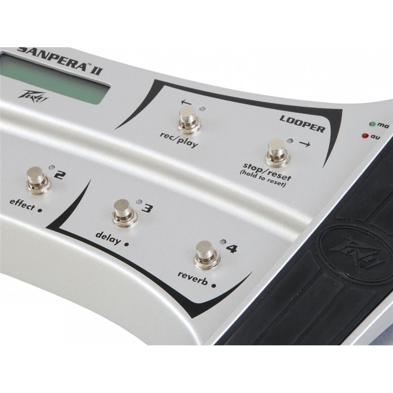 Peavey Sanpera II Silver kontroler podłogowy do Vypyr - 5 - Footswitche - Peavey Sanpera II Silver to rozbudowany kontroler podł