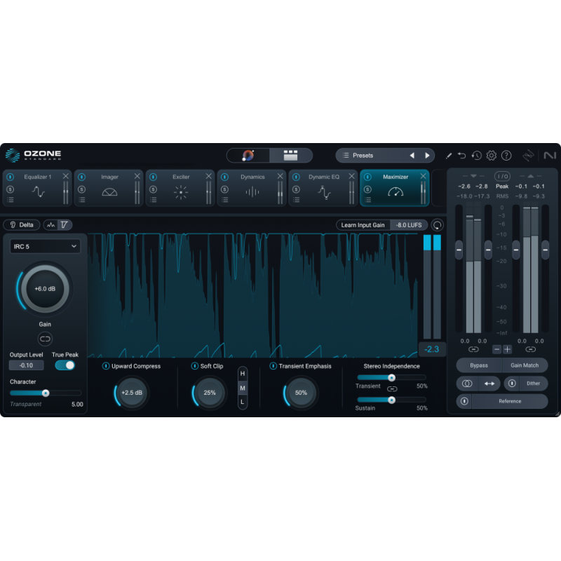 iZotope Ozone 12 Standard Wtyczka VST do masteringu - 3 - Efekty (wtyczki VST, VSTi, TDM, RTAS itp.)) - Stwórz doskonałe wrażeni