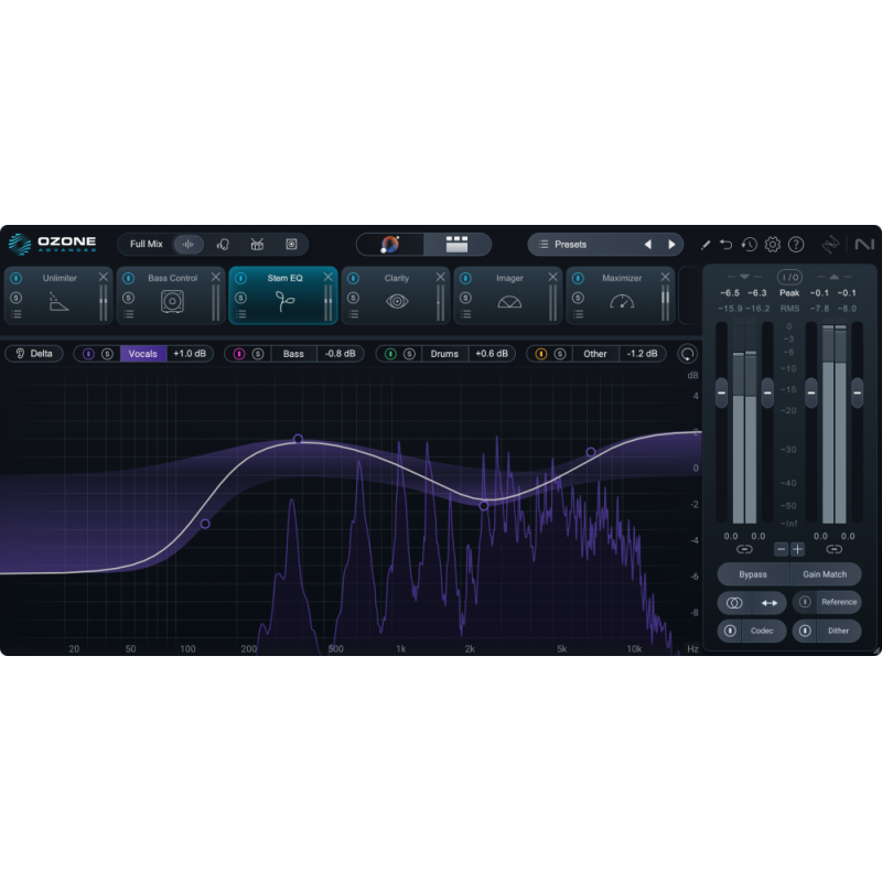 iZotope Ozone 12 Advanced Wtyczka VST do masteringu - 1 - Efekty (wtyczki VST, VSTi, TDM, RTAS itp.)) - 