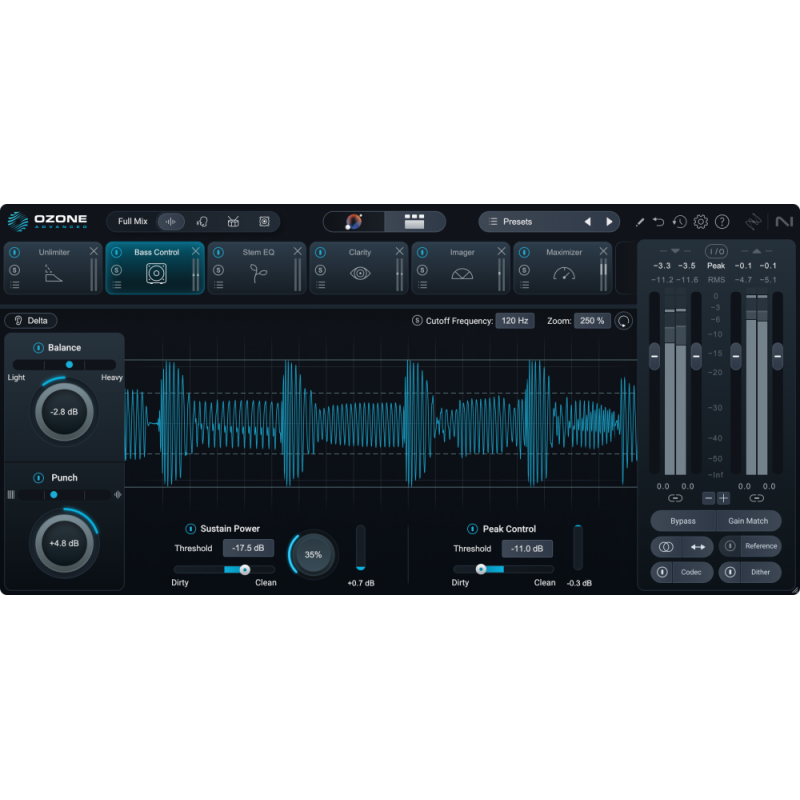iZotope Ozone 12 Advanced Wtyczka VST do masteringu - 2 - Efekty (wtyczki VST, VSTi, TDM, RTAS itp.)) - 