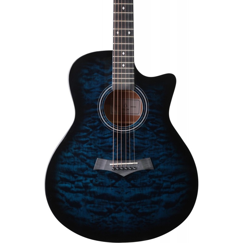 Arrow Dune Series Blue - gitara akustyczna - 4 - Gitary akustyczne - Gitara Akustyczna Arrow Tiger Series Blue to solidna gitara