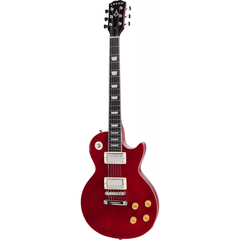 Arrow Riffster LP 22 Flame Burst RD Rosewood/Cream gitara elektryczna - 3 - Gitary elektryczne - Gitara elektryczna Arrow Riffst