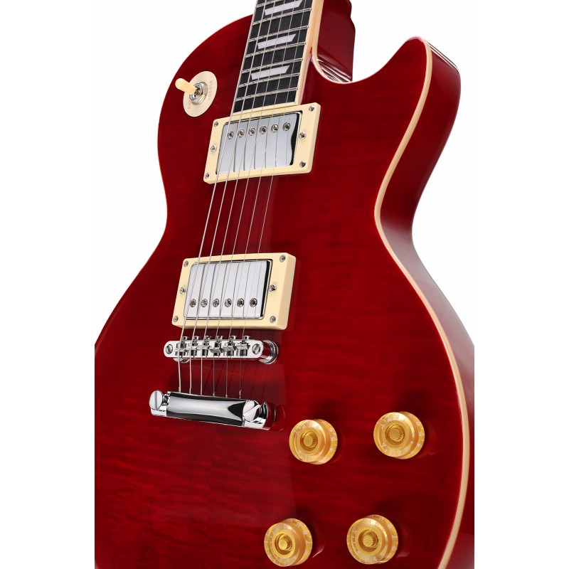 Arrow Riffster LP 22 Flame Burst RD Rosewood/Cream gitara elektryczna - 6 - Gitary elektryczne - Gitara elektryczna Arrow Riffst