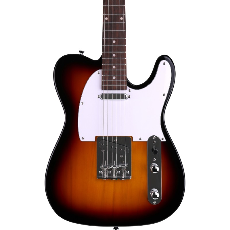 Arrow Telico TL 11 Tobacco Burst Rosewood/White gitara elektryczna - 5 - Gitary elektryczne - Arrow TL 11 to idealna gitara elek