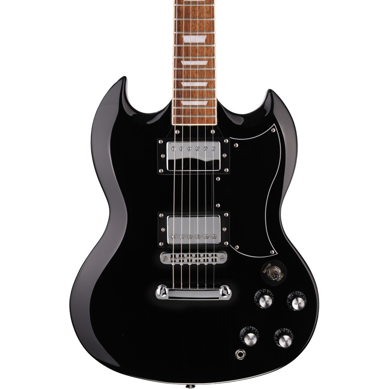 Arrow Twincut SG22 Abyss Black Rosewood/Black Gitara elektryczna - 3 - Gitary elektryczne - Arrow Twincut SG22 to elektryk skroj