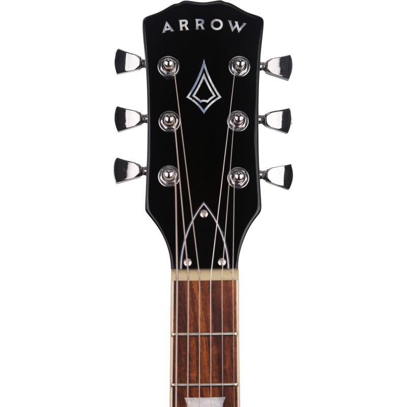 Arrow Twincut SG22 Abyss Black Rosewood/Black Gitara elektryczna - 6 - Gitary elektryczne - Arrow Twincut SG22 to elektryk skroj