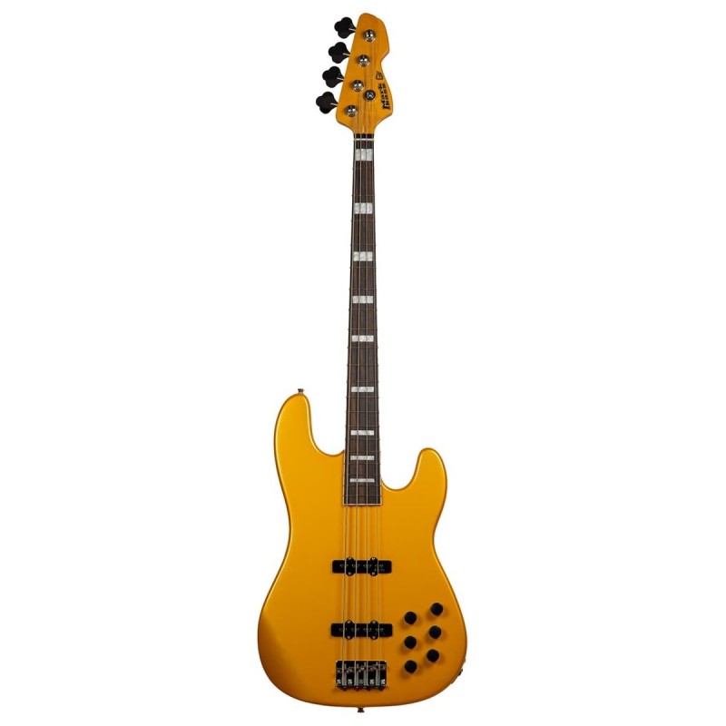 Markbass MB GV 4 Gloxy Metallic Yellow - Gitara basowa