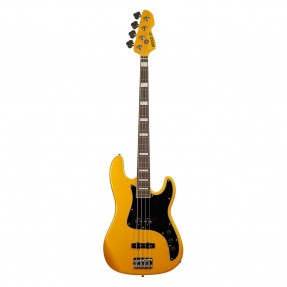 Markbass MB GV 4 Gloxy Metallic Yellow (passive) - Gitara basowa