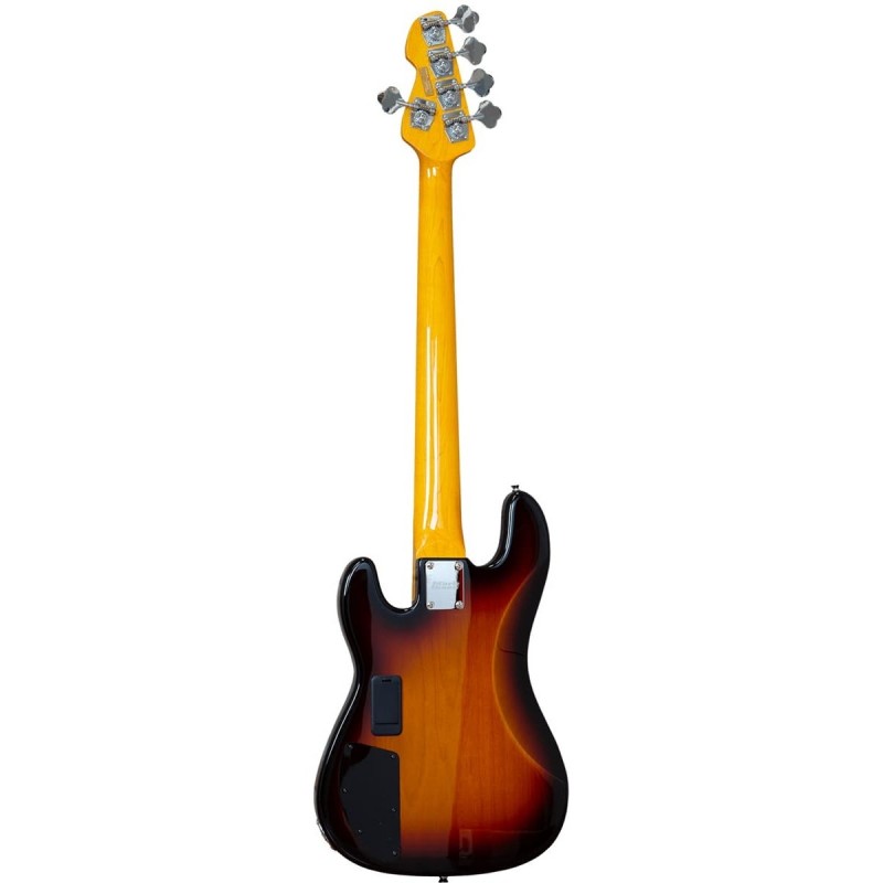 Markbass MB GV 5 Gloxy 3-Tone Sunburst CR MP - Gitara basowa