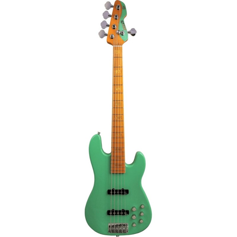 Markbass MB GV 5 Gloxy Val Surf Green CR MP - Gitara basowa