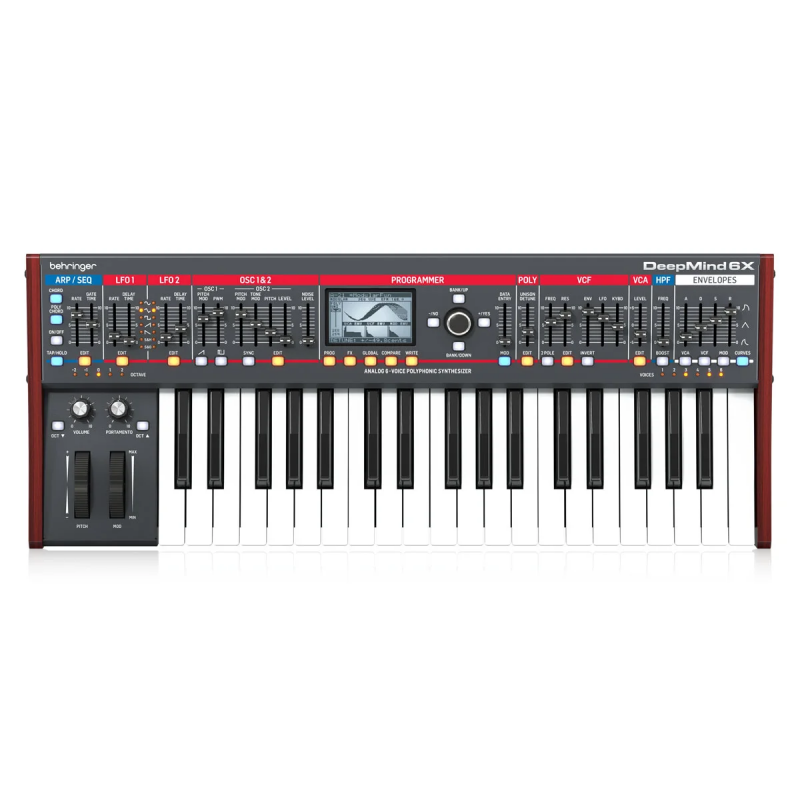 Behringer DEEPMIND 6X Syntezator analogowy - 1 - Syntezatory - Behringer DEEPMIND 6X Syntezator analogowy