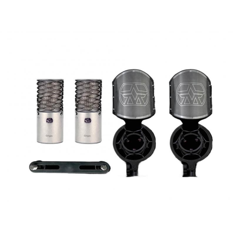 Aston Microphones Origin Stereo Pair Para mikrofonów pojemnościowych - 2 - Mikrofony studyjne - Aston Microphones Origin Stereo 
