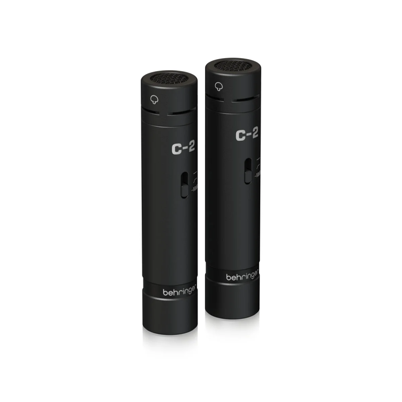 Behringer C-2 DARK EDITION Mikrofon pojemnościowy - para - 2 - Mikrofony studyjne - Behringer C-2 DARK EDITION Mikrofon pojemnoś