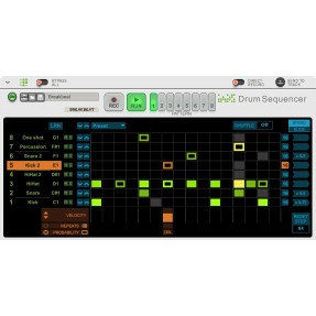 Propellerhead Drum Sequencer Wtyczka VST - 1 - Wtyczki perkusyjne VST - Propellerhead Drum Sequencer Wtyczka VST