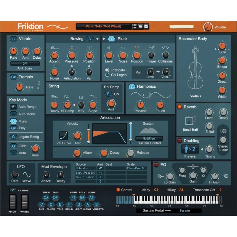 Propellerhead Friktion Modeled Strings Wirtualny instrument VST - 1 - Efekty (wtyczki VST, VSTi, TDM, RTAS itp.)) - Propellerhea