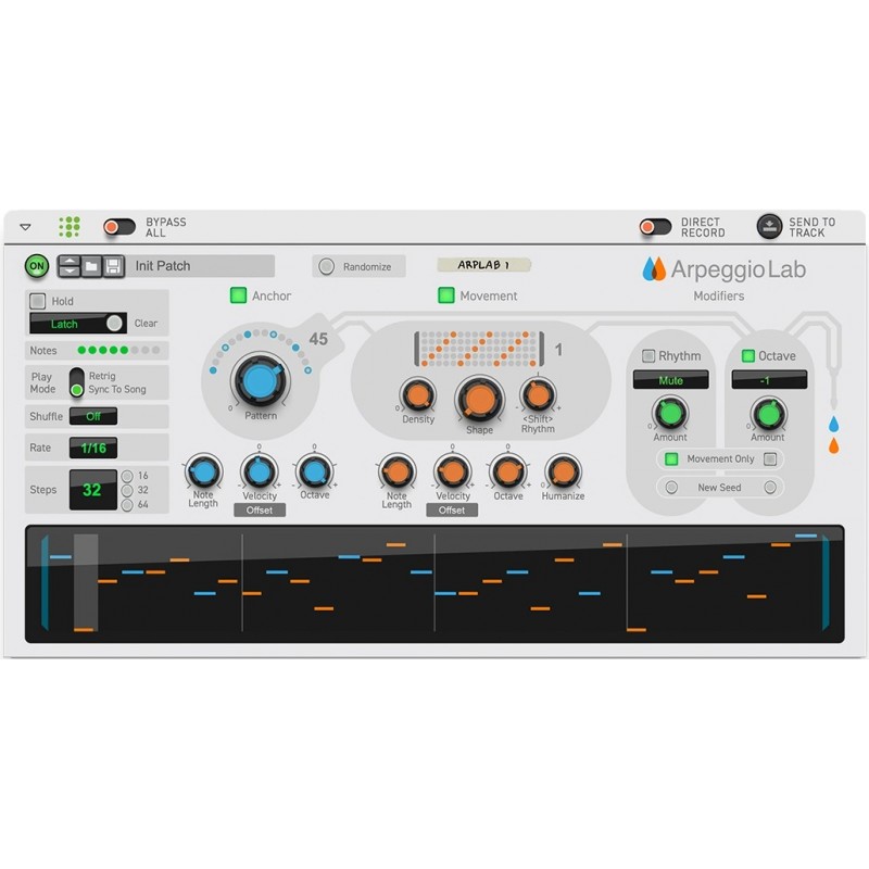 Propellerhead Arpeggio Lab Wtyczka VST - 1 - Efekty (wtyczki VST, VSTi, TDM, RTAS itp.)) - Propellerhead Arpeggio Lab Wtyczka VS
