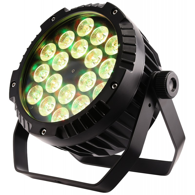 Fractal Lights OPTIRAY 18x15W RGBW 4in1 LED PAR IP65 Waterproof - Reflektor LED - 1 - Reflektory PAR LED - Fractal Lights OPTIRA