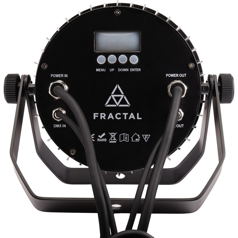 Fractal Lights OPTIRAY 18x15W RGBW 4in1 LED PAR IP65 Waterproof - Reflektor LED - 2 - Reflektory PAR LED - Fractal Lights OPTIRA