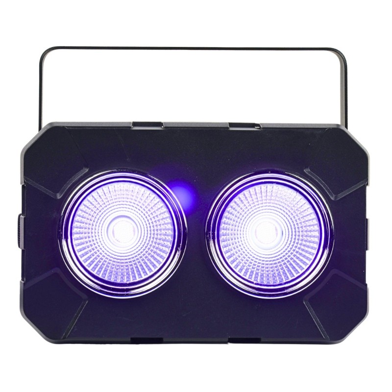 Light4Me UV Cannon - Blinder sceniczny 2x50W UV COB LED