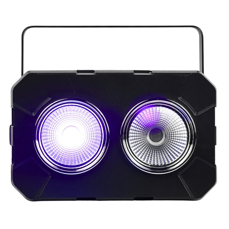 Light4Me UV Cannon - Blinder sceniczny 2x50W UV COB LED