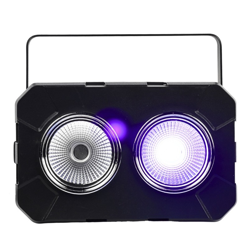 Light4Me UV Cannon - Blinder sceniczny 2x50W UV COB LED