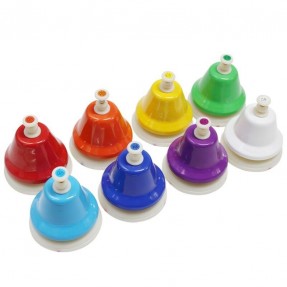 V-Tone RB8 - Dzwonki naciskane diatoniczne dla dzieci zestaw 8 szt.