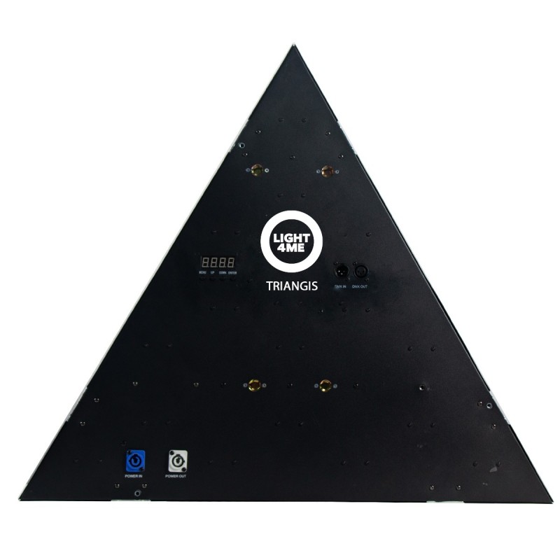 Light4Me Triangis - Efekt świetlny LED 64x2W RGBA